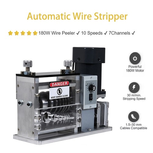 Electric wire stripping - electric,
